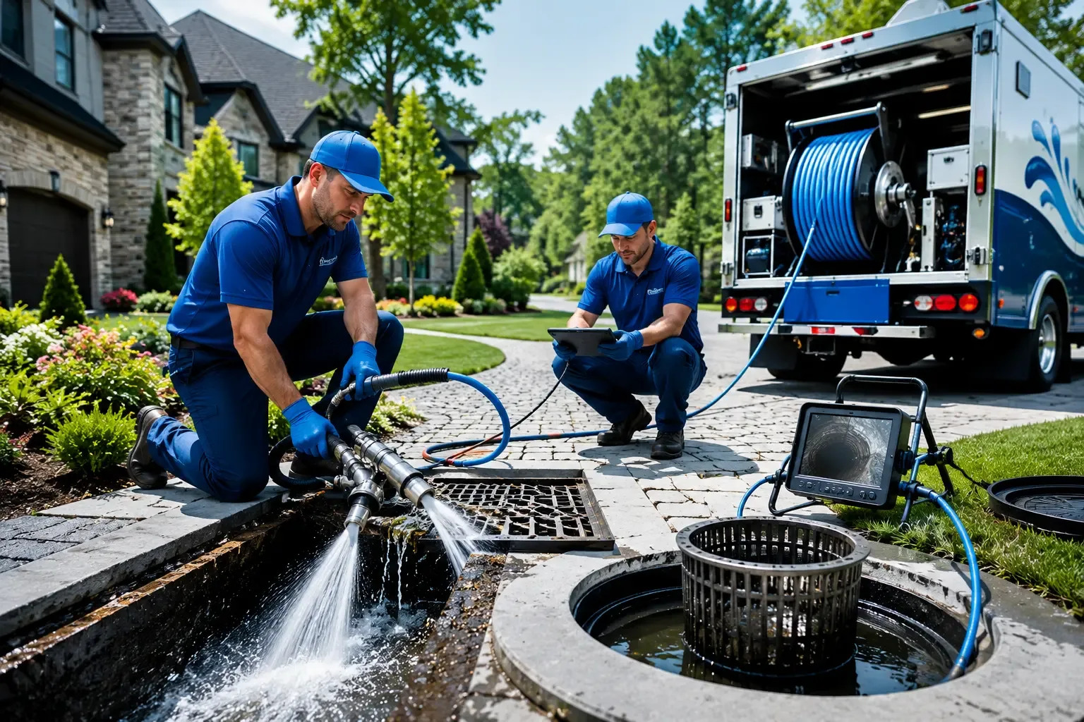Local outdoor drain cleaning professionals in Blaine, MN