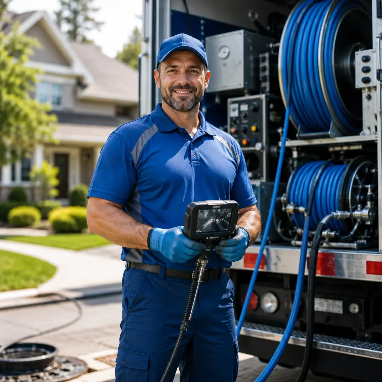 Local outdoor drain cleaning specialists in Blaine, MN